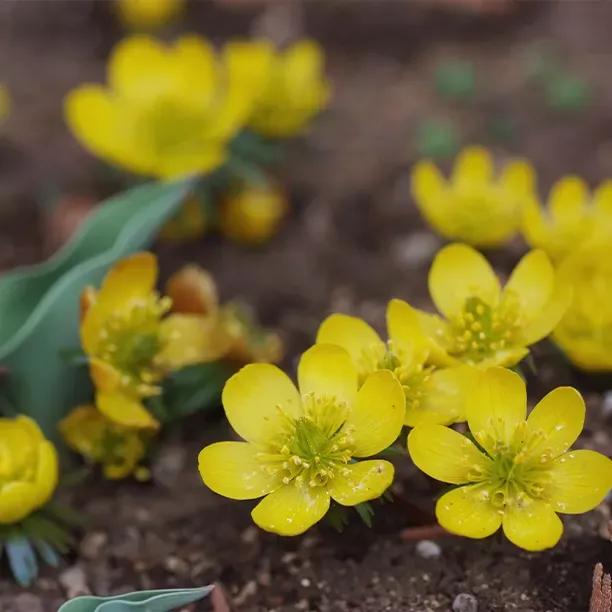 Winter Aconite Flowers