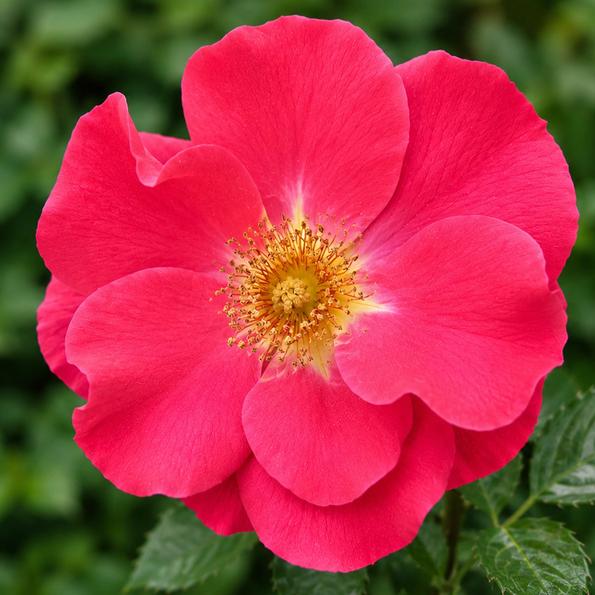 Close up of pink/red rose- Olympic Flame