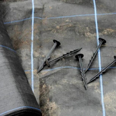 Mypex Weed suppression fabric: 1m Wide with Ground Pegs