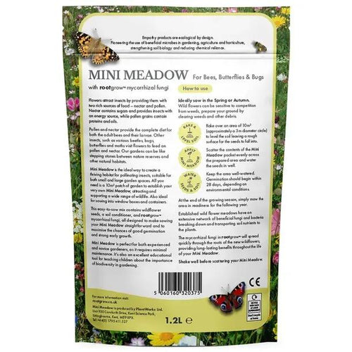 Mini Meadow Rootgrow Directions