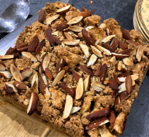 Somerset Apple Cake with optional streusel twist