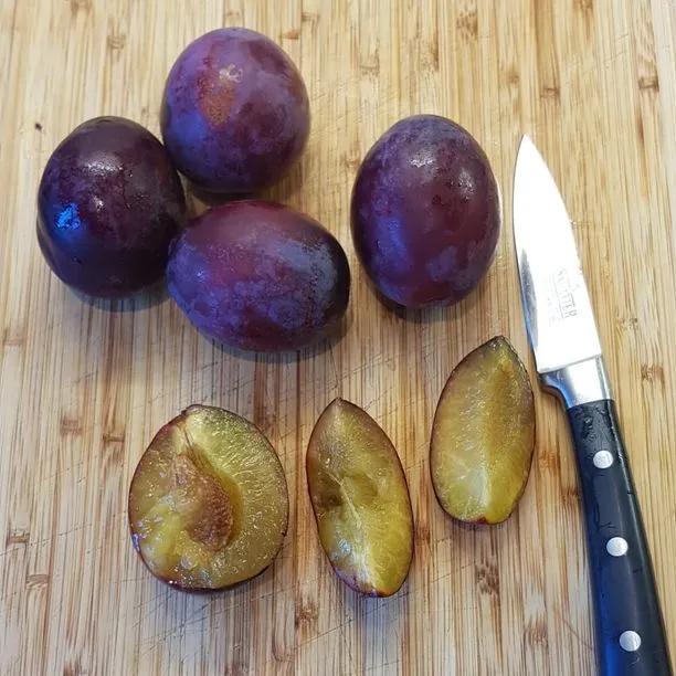 Belle de Louvain Plum Ripe Fruit