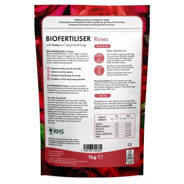 Biofertiliser Rose Feed Instructions