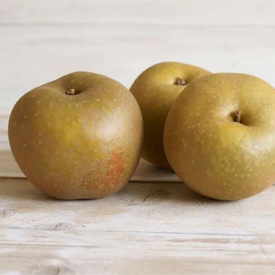 Ripe Egremont Russet Apples